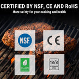ThermoPro Instant Read Digital Meat Thermometer with Long Probe.