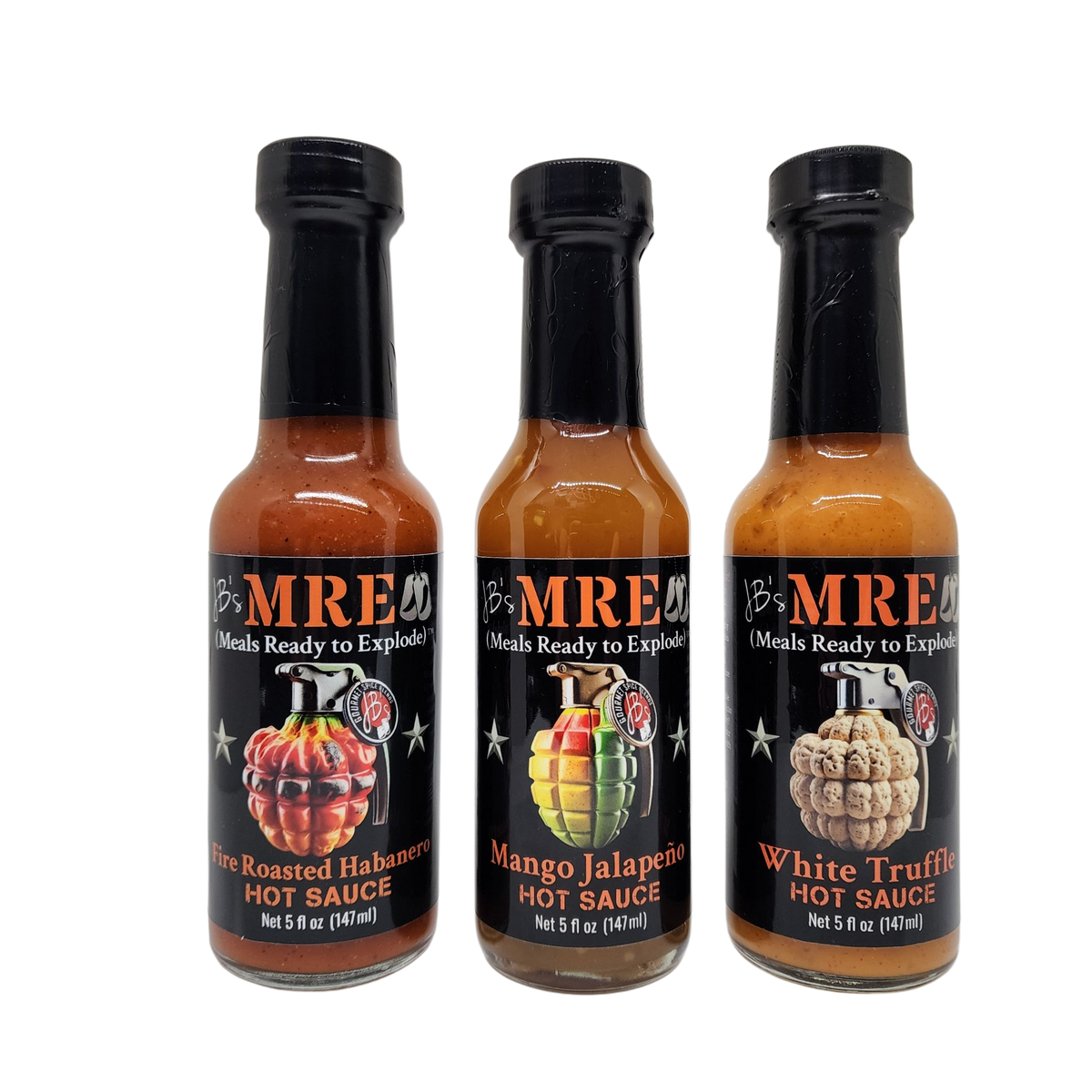 JB's MRE Hot Sauce Gift Set – JB's Gourmet Spice Blends