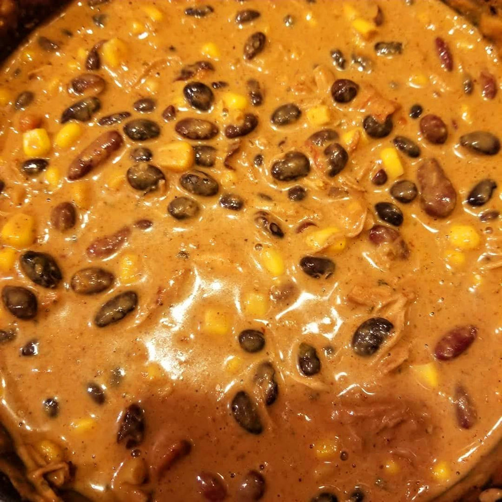 JB's Cream Cheese Chicken Chili