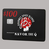 JB's Gift Cards (Digital)