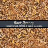 Rock Quarry - Enhanced Salt, Pepper, & Garlic Seasoning - JB's Gourmet Spice Blends